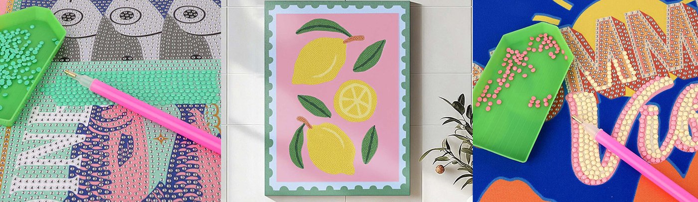 Toiles en diamond paintin