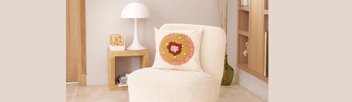 Blooming Art coussin