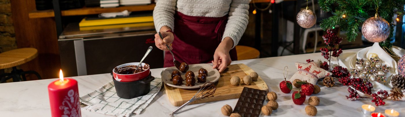 chocolats de noël maison