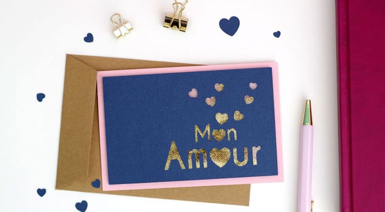 Carte à secouer Mon Amour
