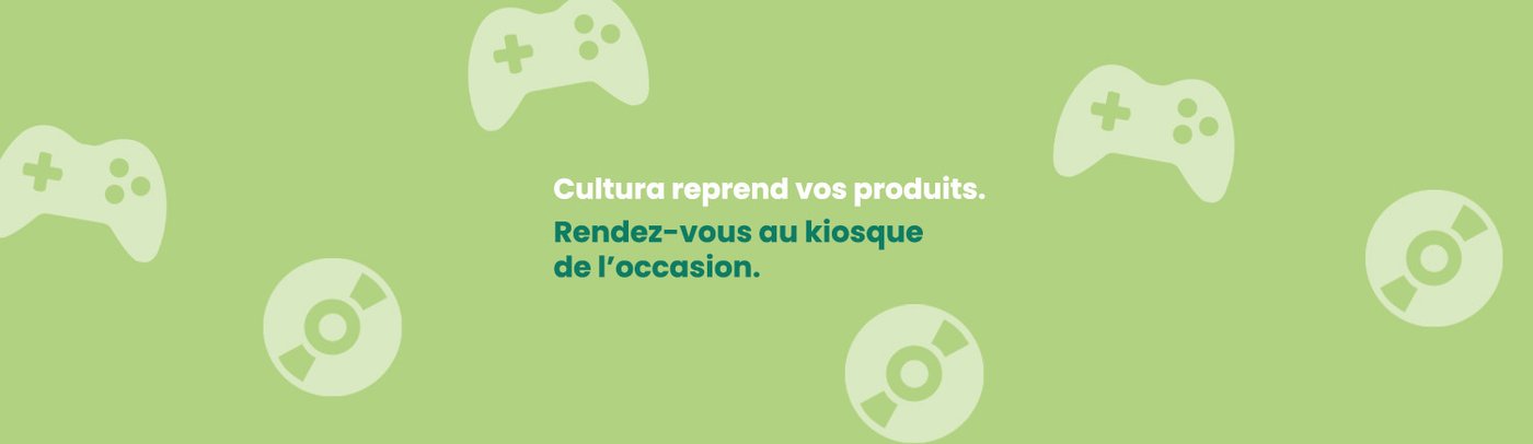 Occasion jeux vidéo