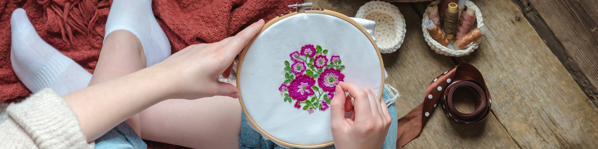 Je me lance dans la Broderie