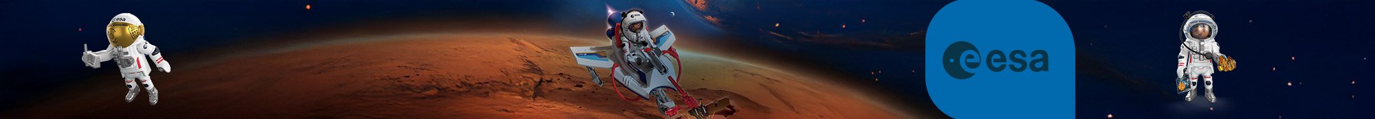 Mission spatiale ESA - Playmobil