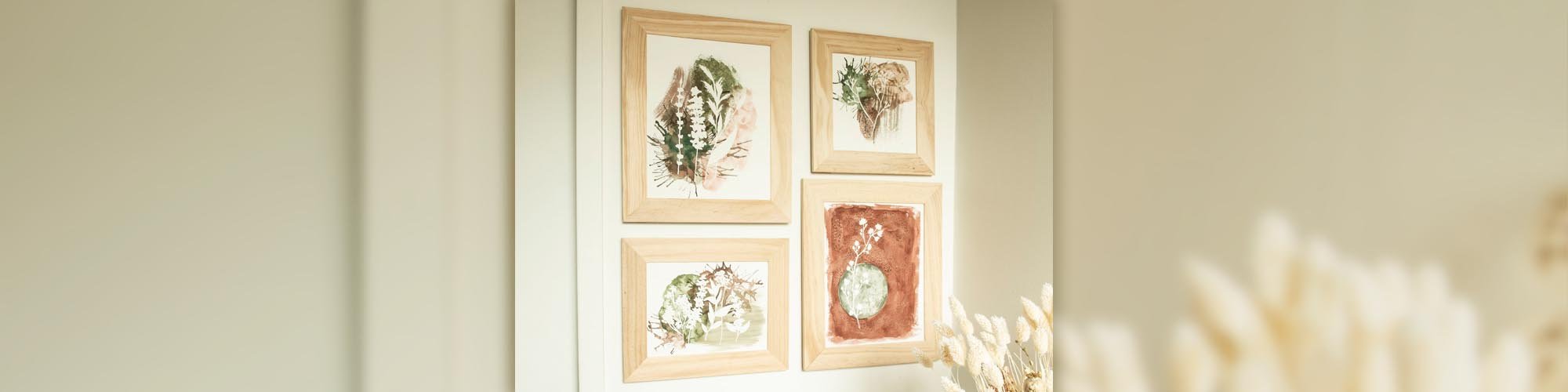 Herbier à la Peinture Aquarelle