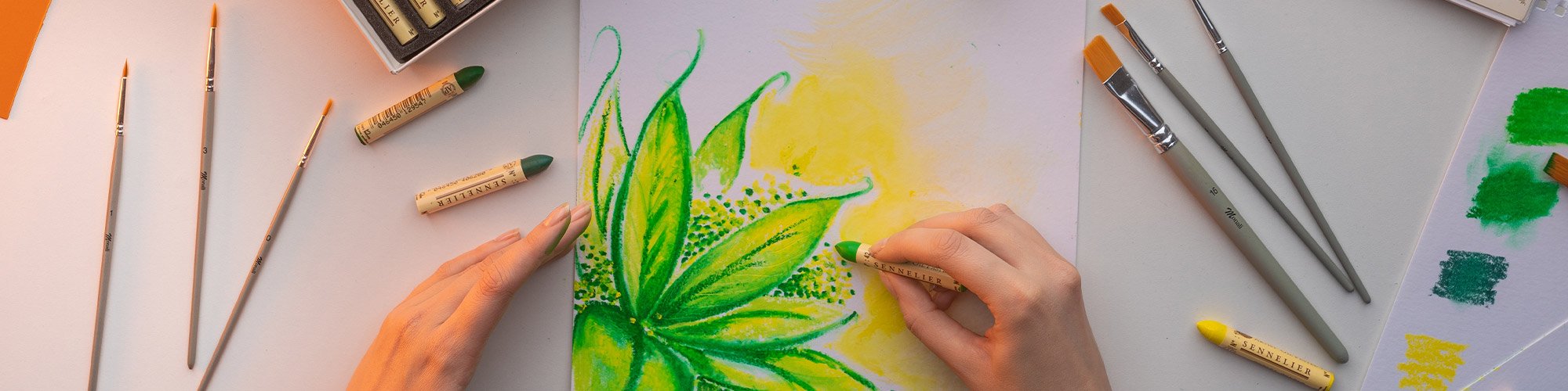 Je découvre le pastel à l’huile