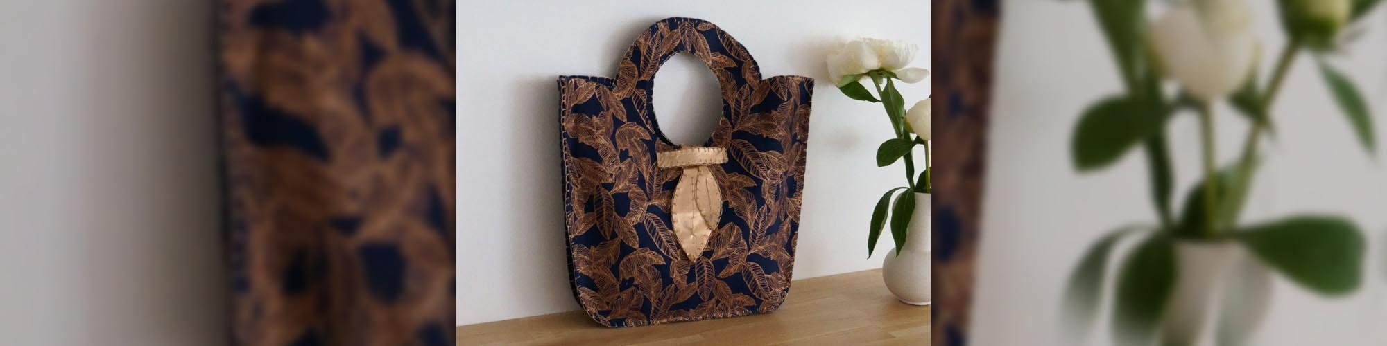 Couture sans machine à coudre - Sac en feutrine