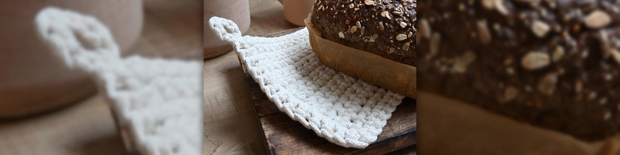 Manique au crochet
