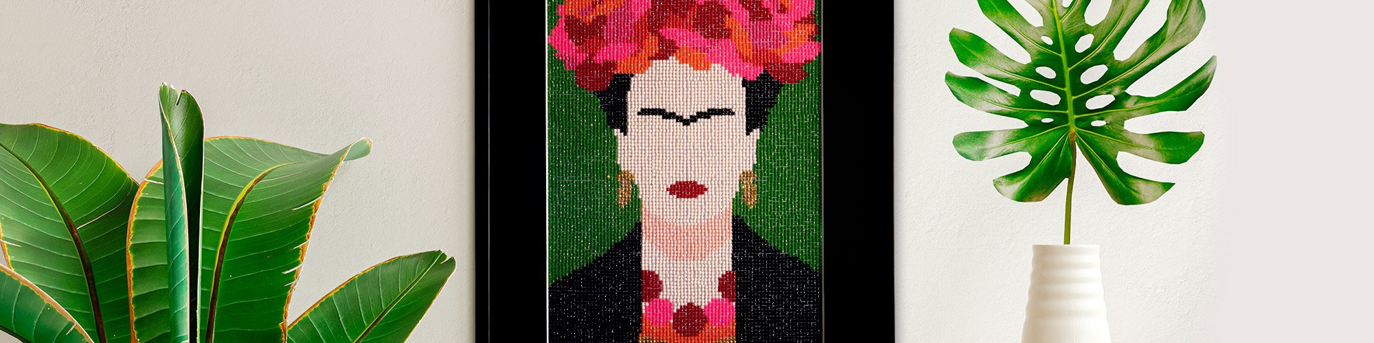 Broderie diamant - Frida Khalo