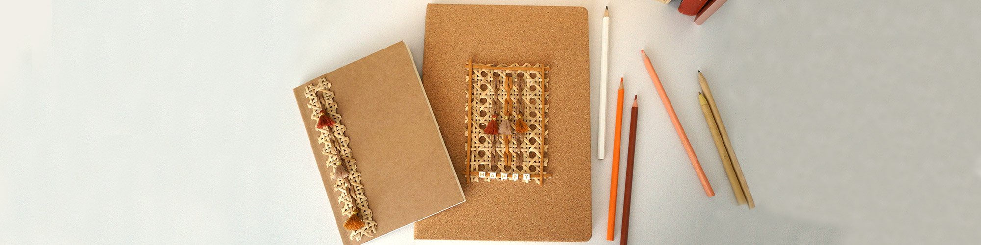 Carnet en cannage