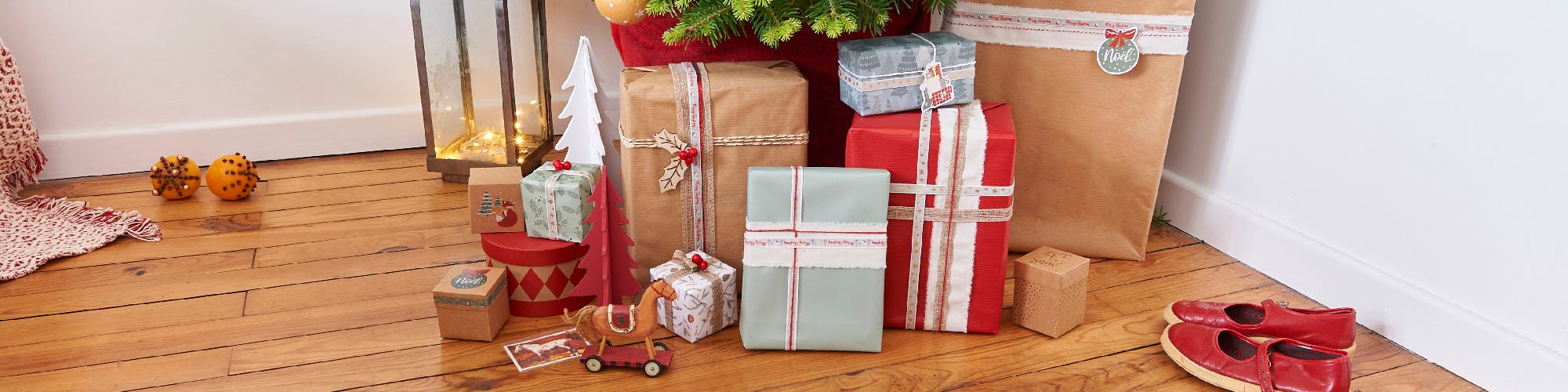 Tuto emballage cadeau avec rubans