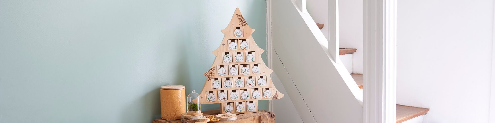 Tuto calendrier de l'avent en bois pyrogravé