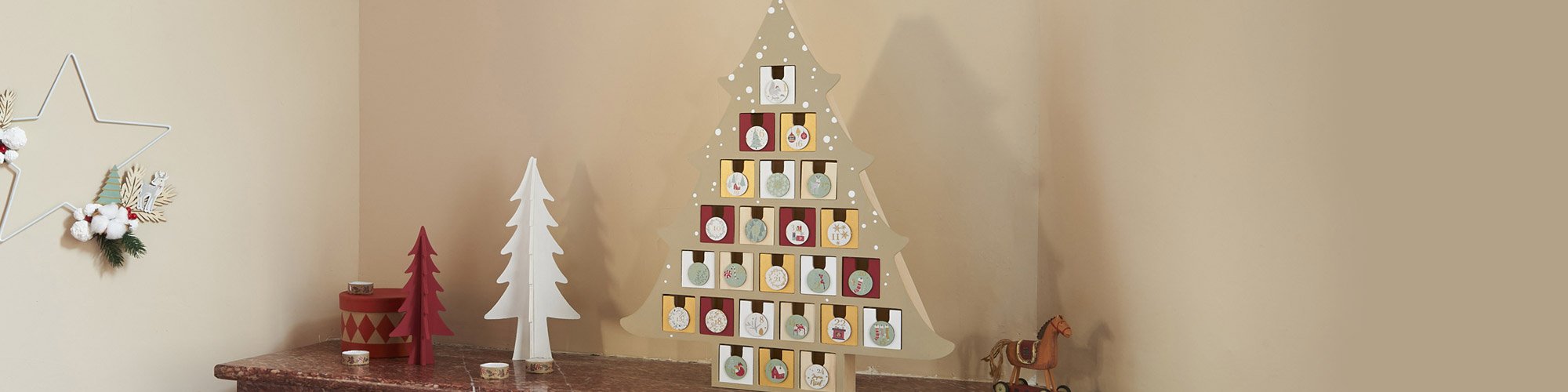 Tuto calendrier de l'avent à peindre