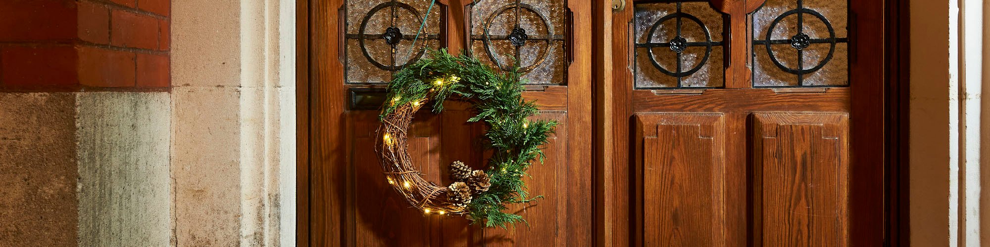 Tuto couronne lumineuse végétale