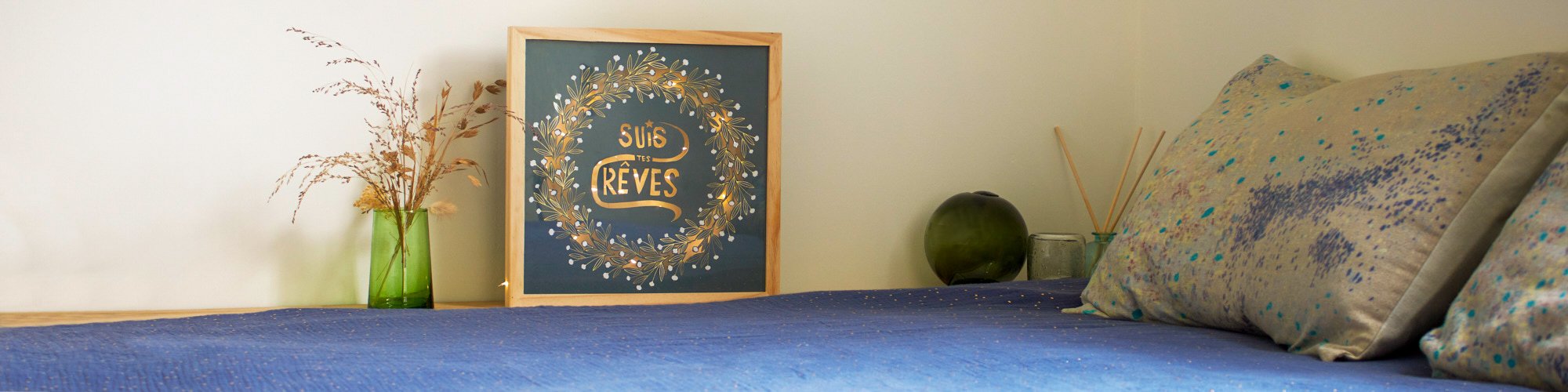 Cadre lumineux Rêves avec Artemio