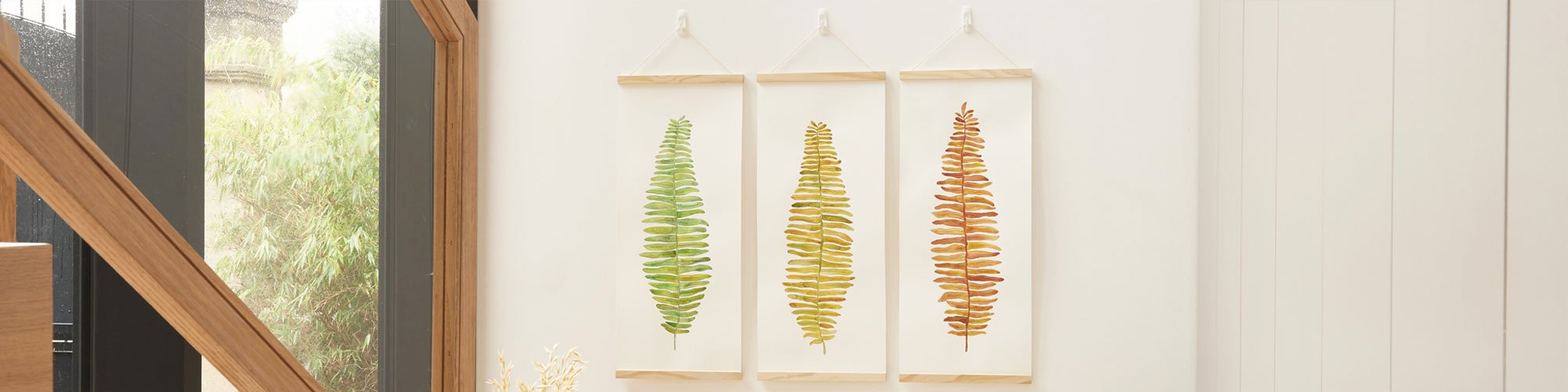 Tuto trio fougères aquarelle avec Winsor et Newton