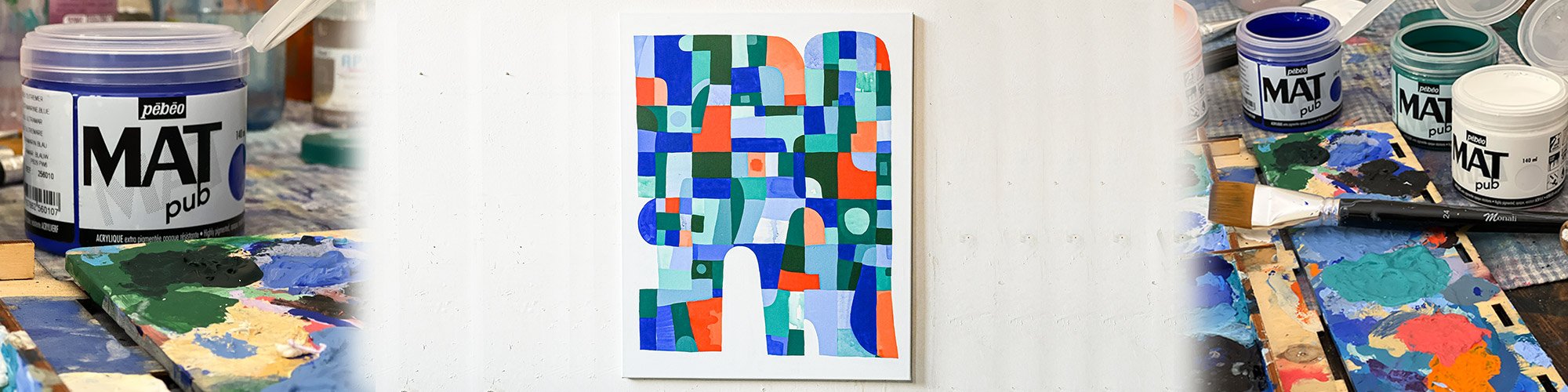 Tuto projet Pébéo - Blue Duck par l’artiste Projet Reoh