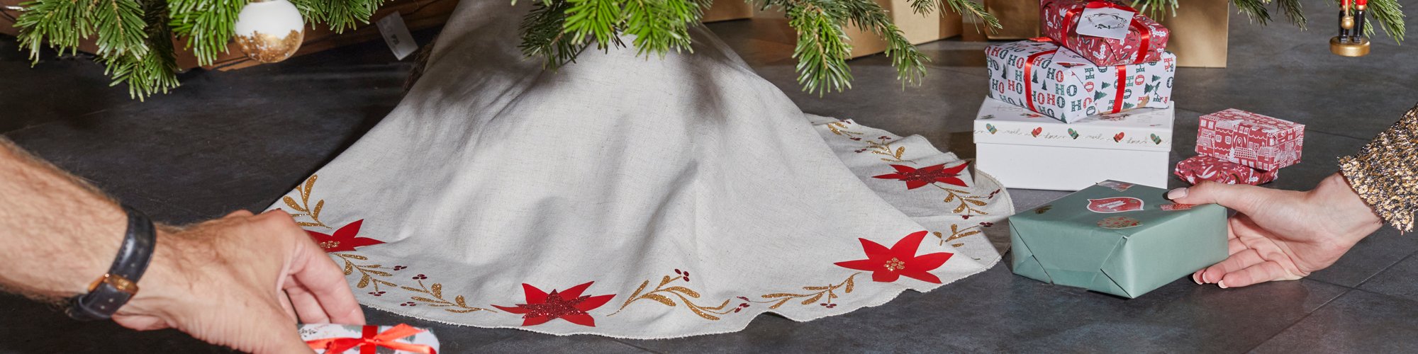 Tuto tapis de sapin de Noël avec Cricut