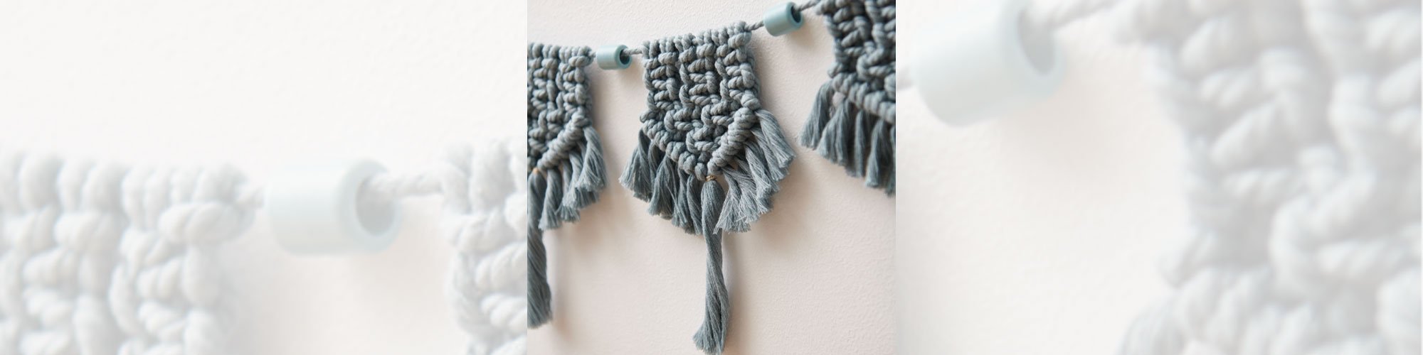 Guirlande en macramé avec Rico Design