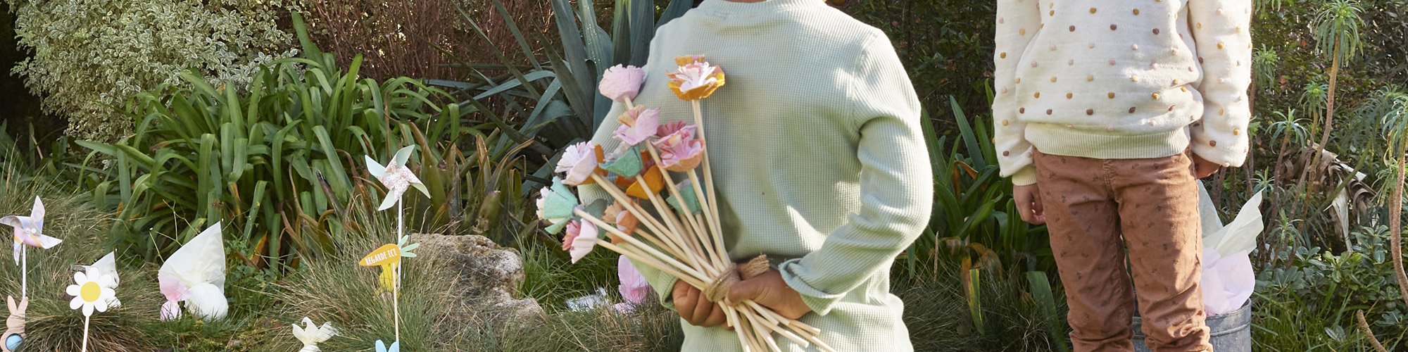 ​Tuto bouquet de fleurs avec une boîte à œufs​