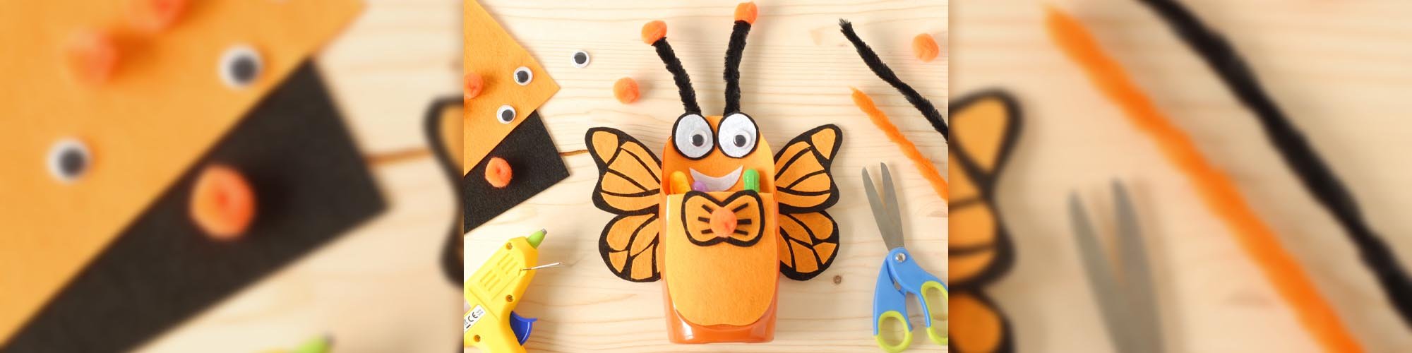 Pot à crayons Papillon 