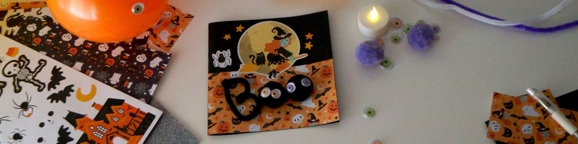 Tuto Carte d’invitation Halloween​