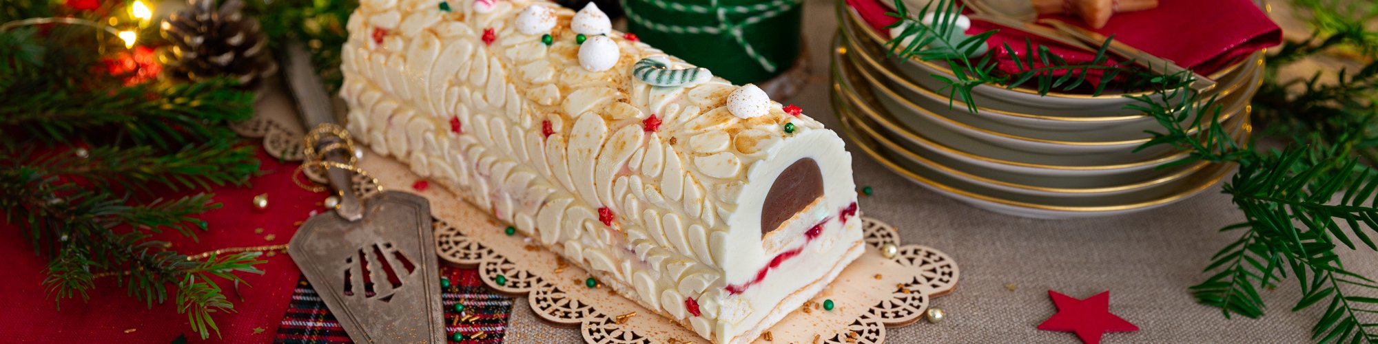 Tuto bûche façon Mont Blanc avec Scrapcooking