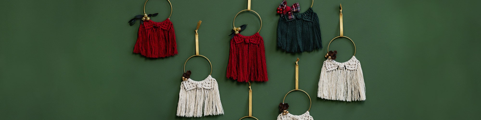 Tuto mini suspensions macramé