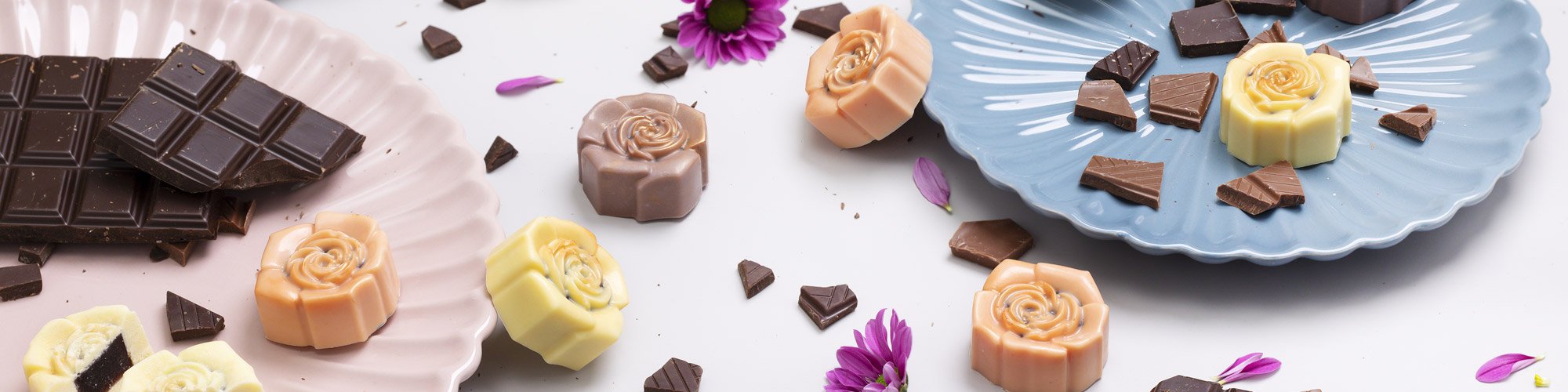 Tuto fleurs en chocolat