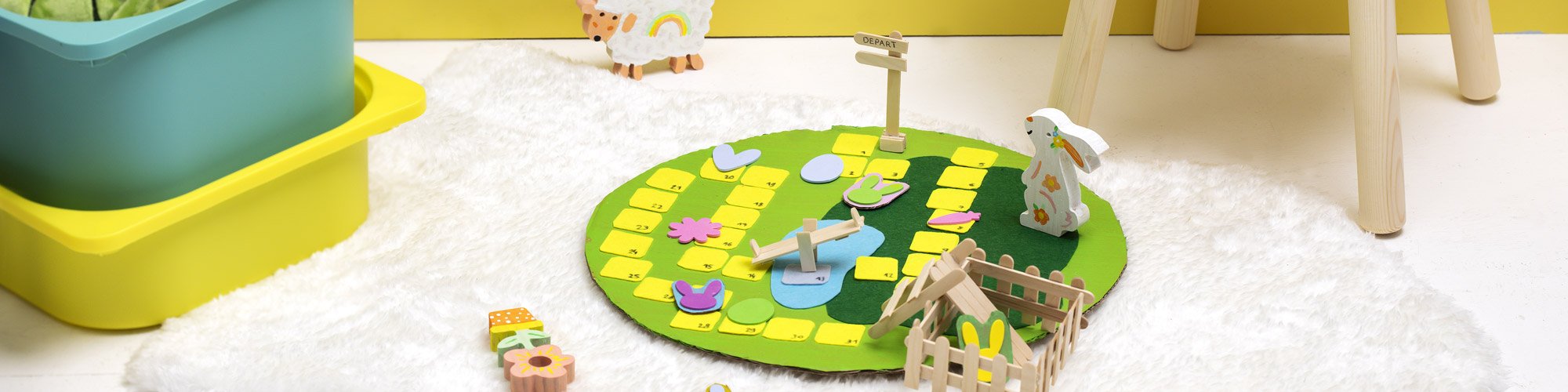 Tuto fabrication jeu de l'oie en carton
