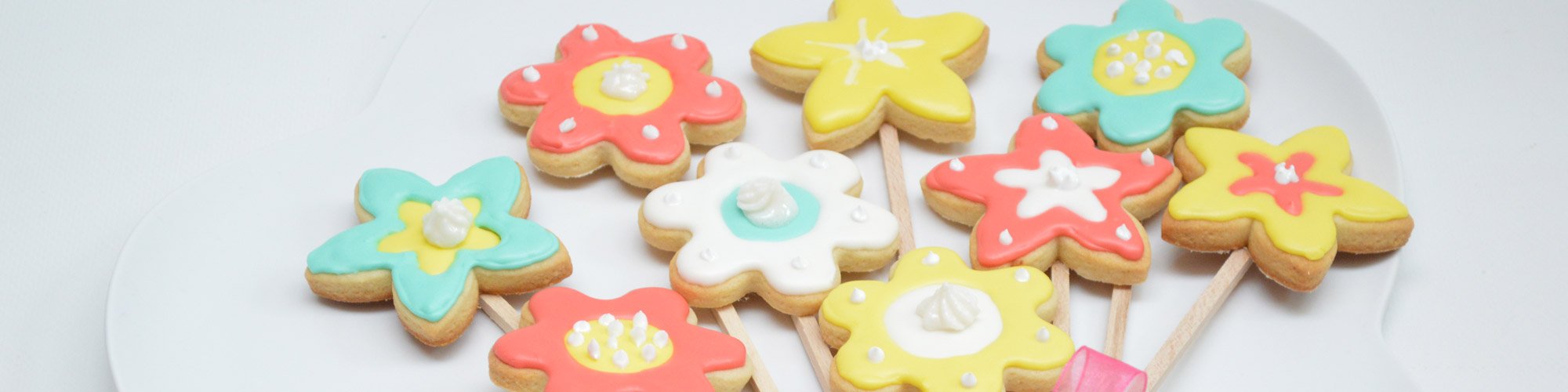 Fête des mères - Biscuits fleuris