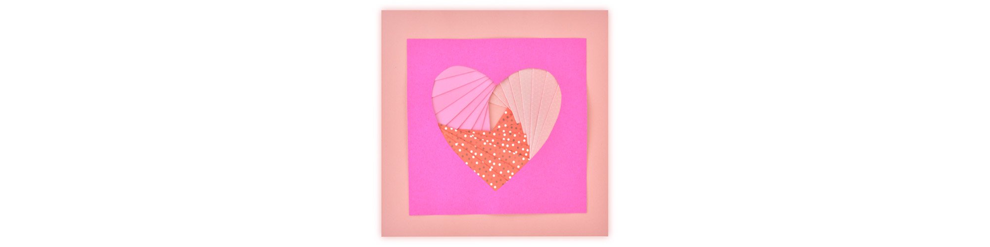 Fêtes des mères - Carte cœur Iris Folding
