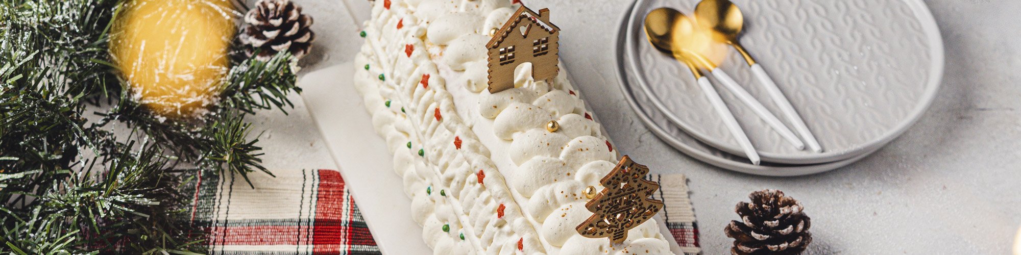 Tuto bûche de Noël avec Scrapcooking