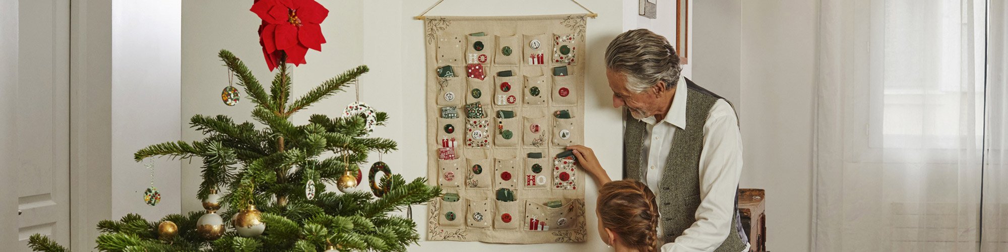 Tuto calendrier de l'avent en tissu avec Marabu