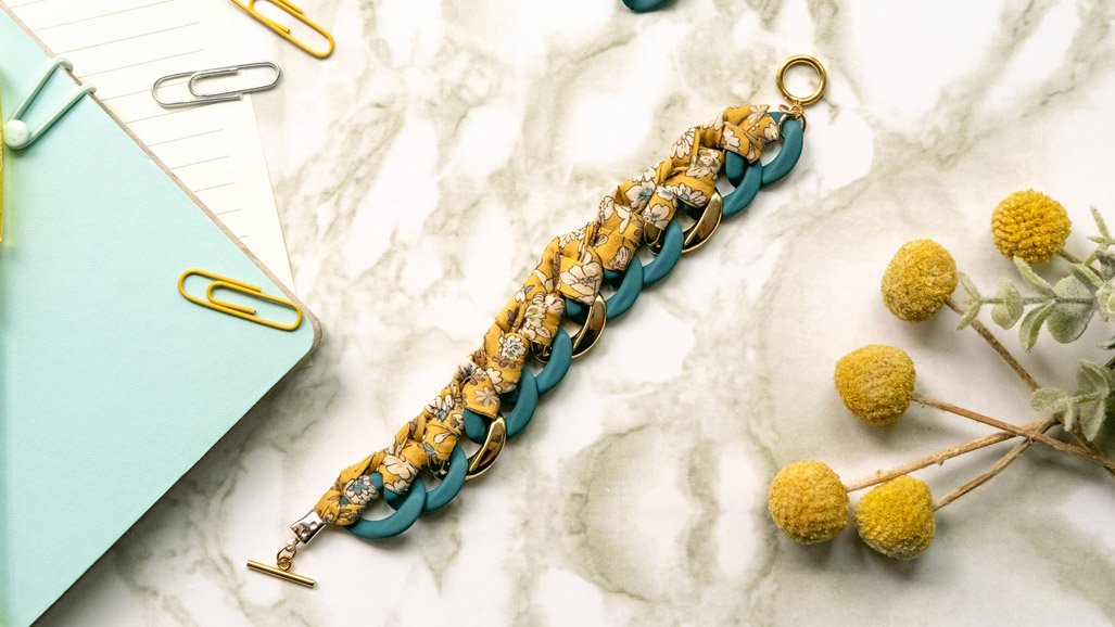 Tuto bijoux en grosses mailles