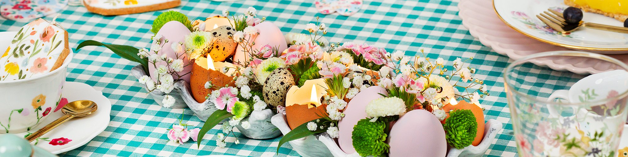 Inspiration : centre de table boîte à œufs 