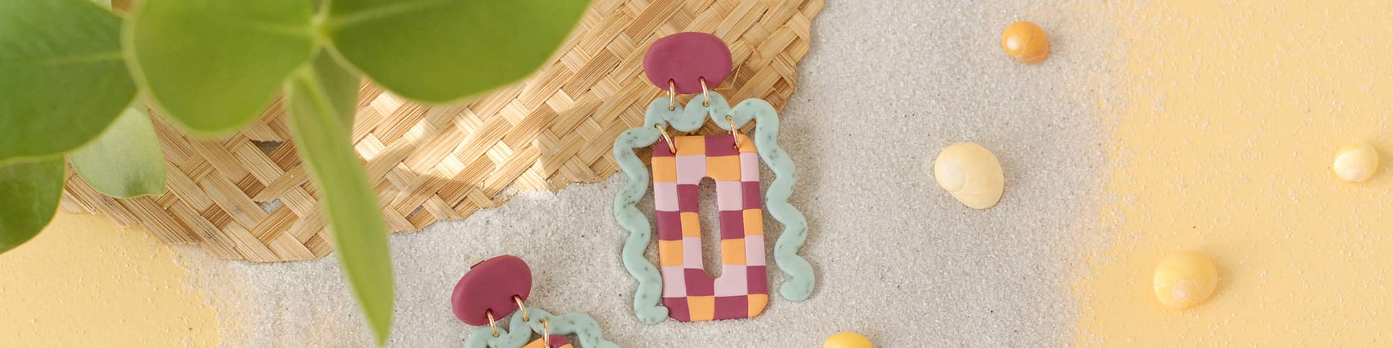 Tuto boucles d'oreilles en pâte fimo avec Fimo