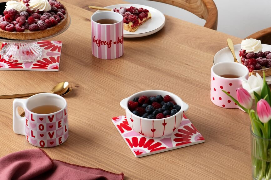 Inspiration décoration sur vaisselle porcelaine