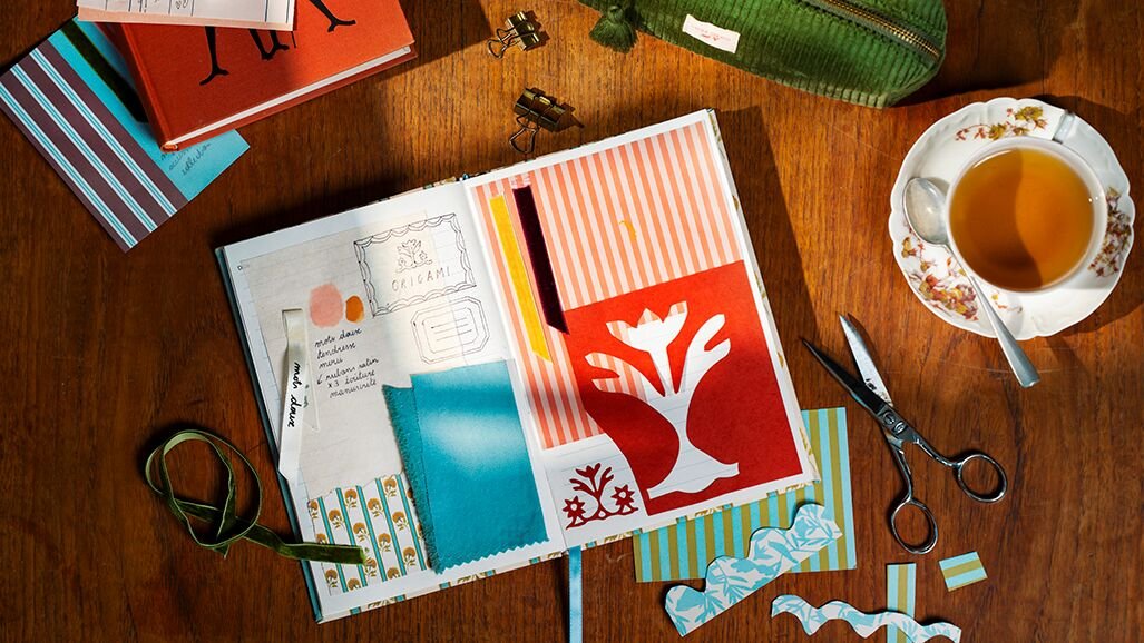Inspiration carnet de couture scrapbooking