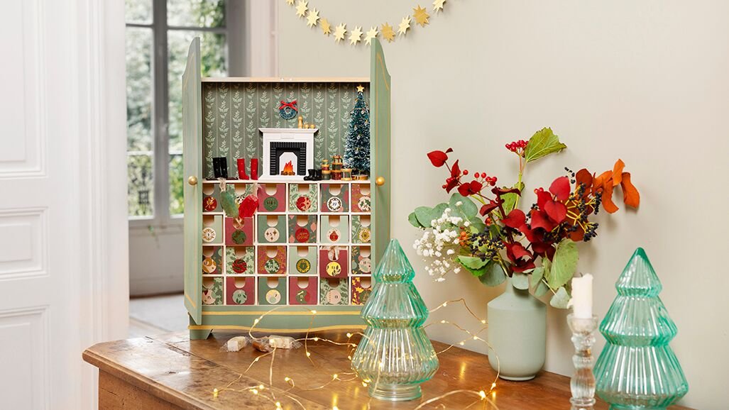 Tuto calendrier de l'avent armoire de Noël 