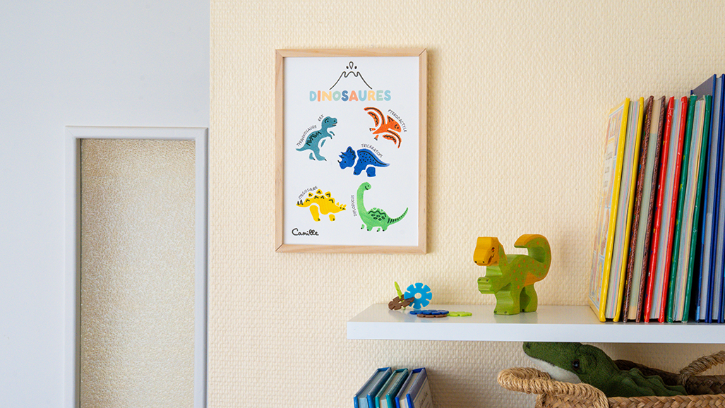 Tuto tableau dinosaure