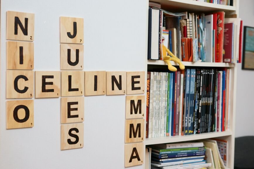 Déco prénom murale 