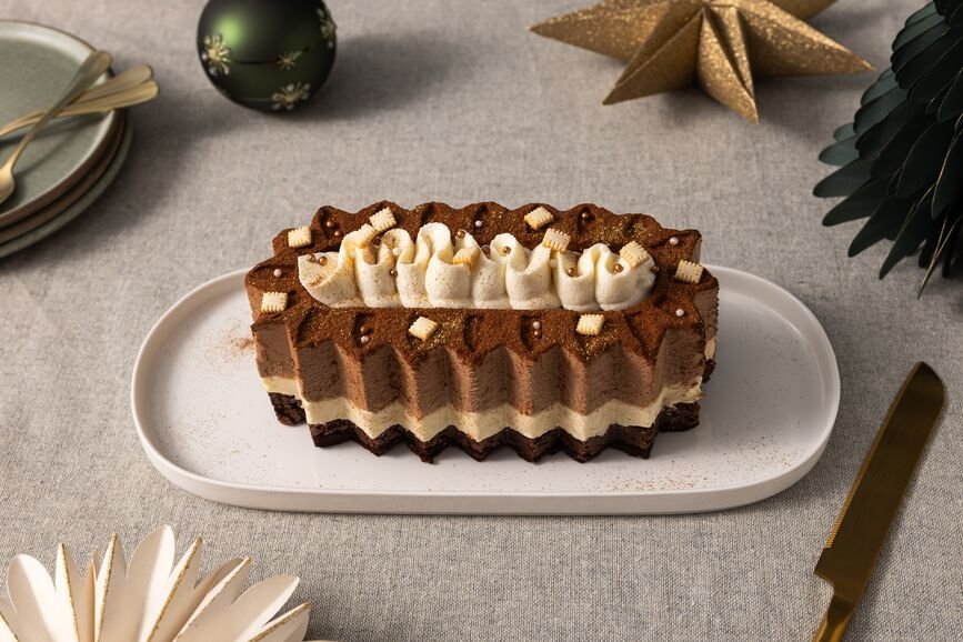 Tuto Recette de bûche de Noël au chocolat facile à réaliser