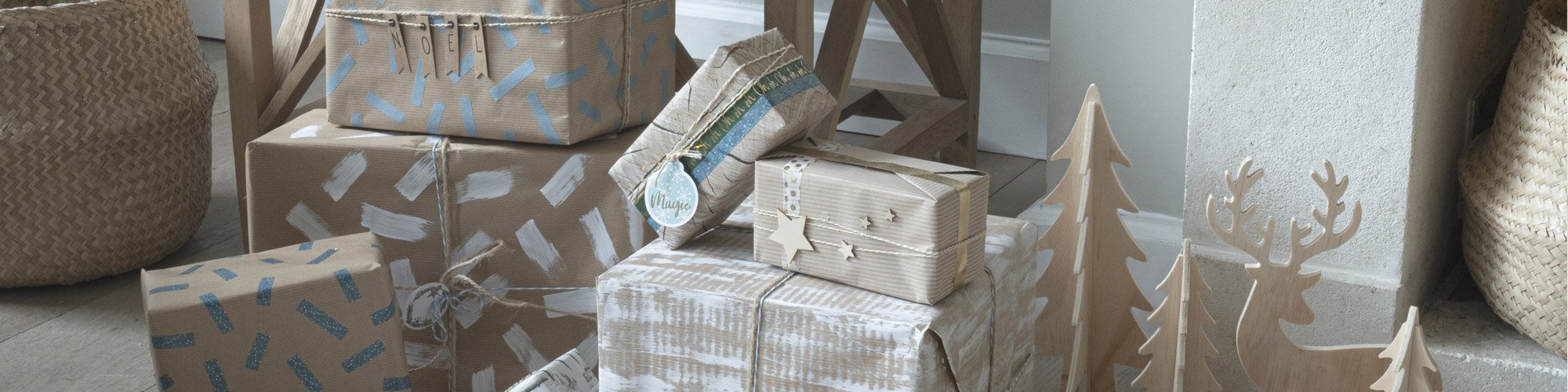 Tuto emballage cadeau nordique