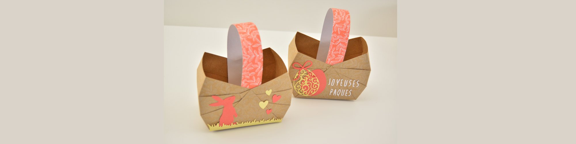 Décoration de table de Pâques en papier