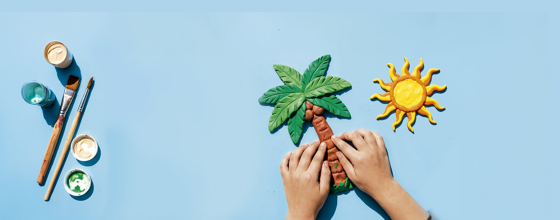 Ateliers d'été pour les vacances.