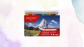 Lot De 2 Boîtes De 12 Crayons Aquarellables Caran D'Ache – Fabriqués En Suisse