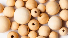Perles en Bois