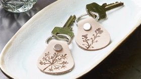 Porte Clé Cuir