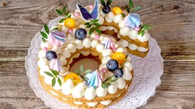 Number cake