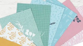 Blocs de papiers scrapbooking